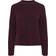 Pieces Ellen Pullover - Grape Wine