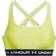 Under Armour Women's Crossback Mid Sports Bra, Medium, Lime Yellow/White Lime Yellow/White