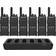 Cobra PX650 Pro Business 2W 6-Pack FRS 2-Way Radios with Charging Port LARGE