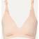 Cosabella Evolution Curvy Microfiber Convertible Bralette NUDE ROSE 34-36 DD-F