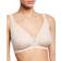 Cosabella Evolution Curvy Microfiber Convertible Bralette NUDE ROSE 34-36 DD-F