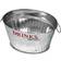 Drinkstuff Galvanised Steel Party Tub Beverage Dispenser