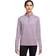 Nike Women's Dri-FIT Swift Element UV 1/4-Zip Running Top in Purple, FB4316-536