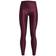 Under Armour HeatGear No-Slip Waistband Full-Length Leggings for Ladies Dark Maroon/Black Regular