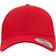 Flexfit Curved Classic Snapback Cap Unisex - Red