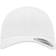 Flexfit Curved Classic Snapback Cap Unisex - White