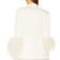 Revolve Doubleface Broad Shoulder Blazer W - Cream