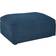 Sure Fit Stretch Pique Oversized Ottoman Loose Sofa Cover Blue (114.3x73.7)