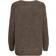 Only Nanjing O Neck Knitted Pullover - Brown/Major Brown