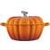 Le Creuset Persimmon Pumpkin with lid 0.98 gal 9.4 "