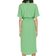 Only Short Sleeve Midi Dress - Absinthe Green