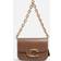 Coach Idol Crossbody Leather Dark Stone brown