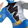 Disguise Kid's Blue Power Rangers Dino Fury Muscle Halloween Costume