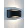 Lindby Evric LED-Außenwandleuchte, Breite Wandlampe