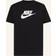 Nike Sportswear Big Kids' Girls' T-Shirt in Black, FD0928-010