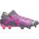 Puma Future Ultimate GK FG Soccer Cleats, Men's, M10/W11.5, Grey/Pink