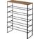 Yamazaki Tier Wood Top Holds 18 to 21 Shoe Rack