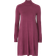 Pieces Jalina LS T-Neck Knit Dress Grape Wine
