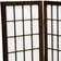 Oriental Furniture Window Pane Shoji Screen Room Divider 36x26"