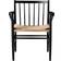 FDB Møbler J81 black/natural Kitchen Chair 32.3"