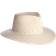 Eric Javits Squishee Bayou Fedora Hat - White