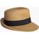 Eric Javits Squishee Classic Fedora Hat - Natural/Black