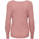 Only Latia Long V-neck Knitted Pullover - Rose/Dusty Rose