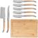 French Home Connoisseur 8-Piece Laguiole Cheese Knife