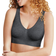 Hanes Women's Comfort Flex Fit Bralette Bra - Gravel Grey Heather