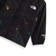 The North Face Baby Antora Rain Jacket - Black Tossed Logo Grid Print