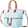 Dooney & Bourke Large Pocket Satchel - Light Blue