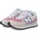 New Balance Little Kid's 574 - Hazy Rose/Atlantic Blue