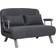 Homcom Convertible Bed Chaise Sofa 41.8" 2 Seater