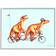 Stupell Industries Whimsical T-Rex Dinosaurs Riding Tandem Bicycle Graphic Grey Framed Art 14x11"