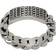 Marc Jacobs The Barcode Monogram ID Chain Ring - Silver
