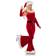 Underwraps Costumes Adult Santa Claus Women Jumpsuit Costume