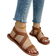 Shein Fashionable Flat Sandals - Brown