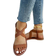 Shein Fashionable Flat Sandals - Brown