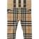 Burberry Contrast Check Stretch Nylon Leggings - Archive Beige (80613891)