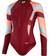 Speedo Women's Long Swimsuit Oxblood/Coral