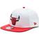 New Era 9Fifty White Crown Patches Bulls Cap