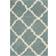 Safavieh Dallas Shag Blau, Beige 91.4x152.4cm