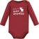 Hudson Baby Cotton Long-Sleeve Bodysuits - Boy Holiday Village