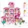 Temi Dream Doll House 4 Story 12 Rooms