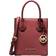 Michael Kors Mercer Extra-Small Pebbled Leather Crossbody Bag - Dark Cherry