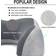 Napfun Travel Neck Pillow Gray (28x28)