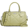 Coach Rowan Satchel With Puffy Diamond Quilting - Silver/pale lime