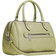 Coach Rowan Satchel With Puffy Diamond Quilting - Silver/pale lime