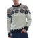 Dale of Norway Vegard Wool Sweater - Black/ Off-white
