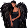 Underwraps Costumes Black Angel Wings Adult Costume Accessory